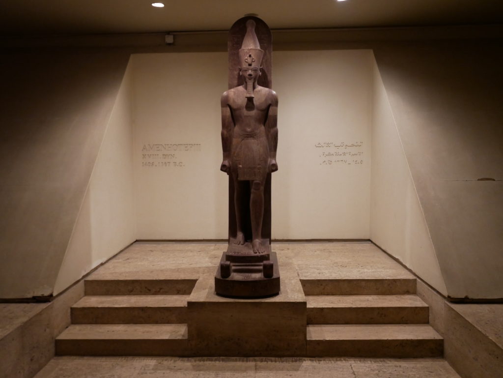 Statue du pharaon Amenhotep III